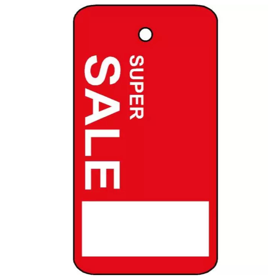 

HANG TAG SALE E OBRAL GANTUNGAN BAJU DISKON LABEL BAJU MERAH HARGA MURAH POTONGAN MURAH SUPER ISI 100 PCS WLBEE