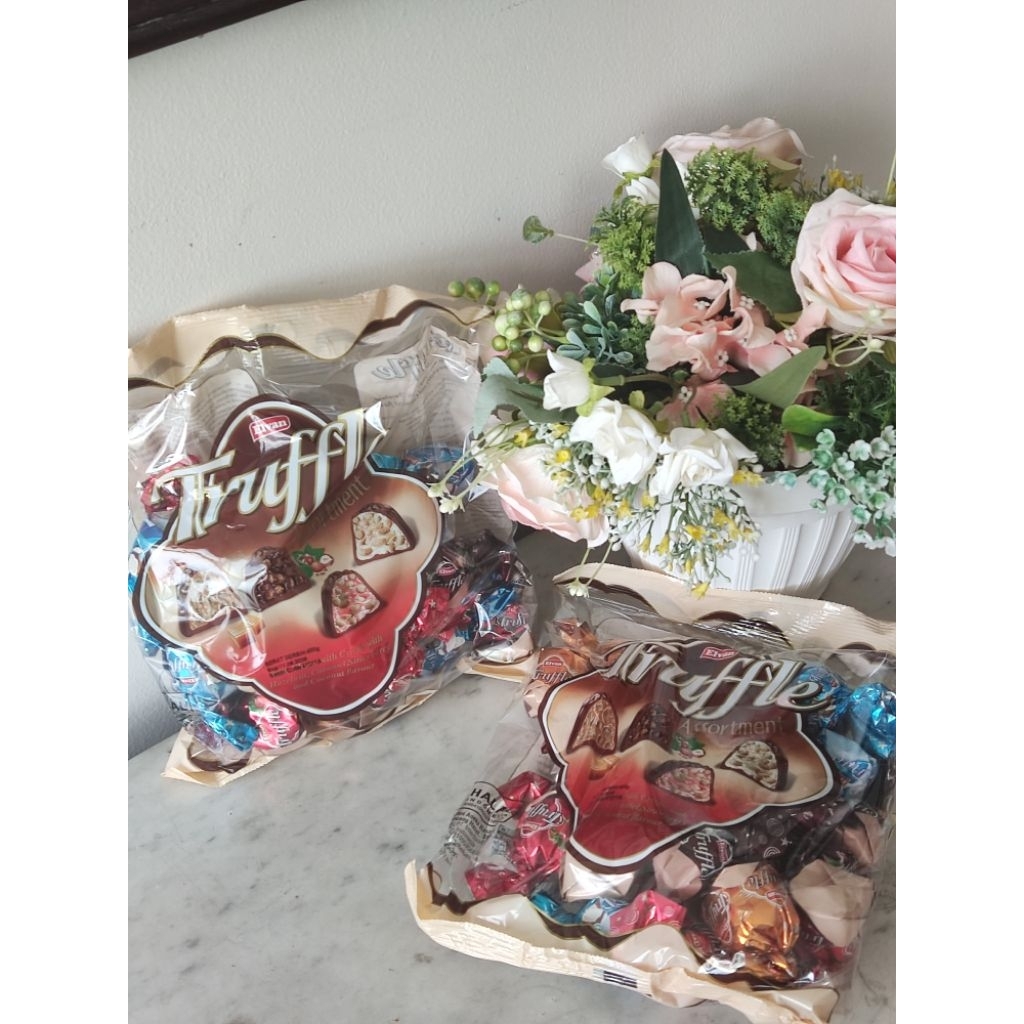 

ELVAN TRUFFLE COKLAT ARAB TURKI 400gr PER BAG