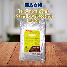 

[oddsolshop] pekanbaru/Haan Smix Chocolate 1.5KG Bubuk Es Krim Cokelat Coklat Ice Cream Mix 1500GR