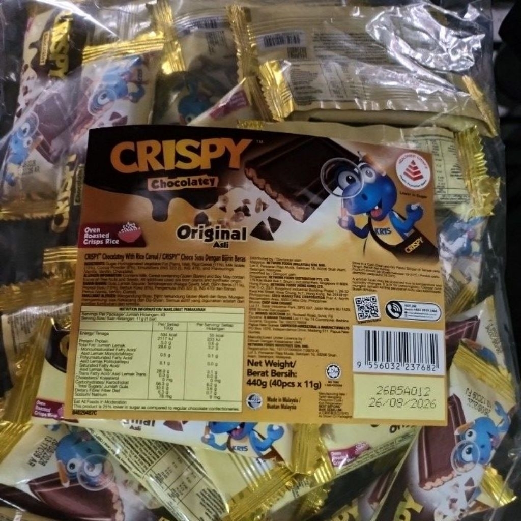 

CRISPY CHOCOLATEY