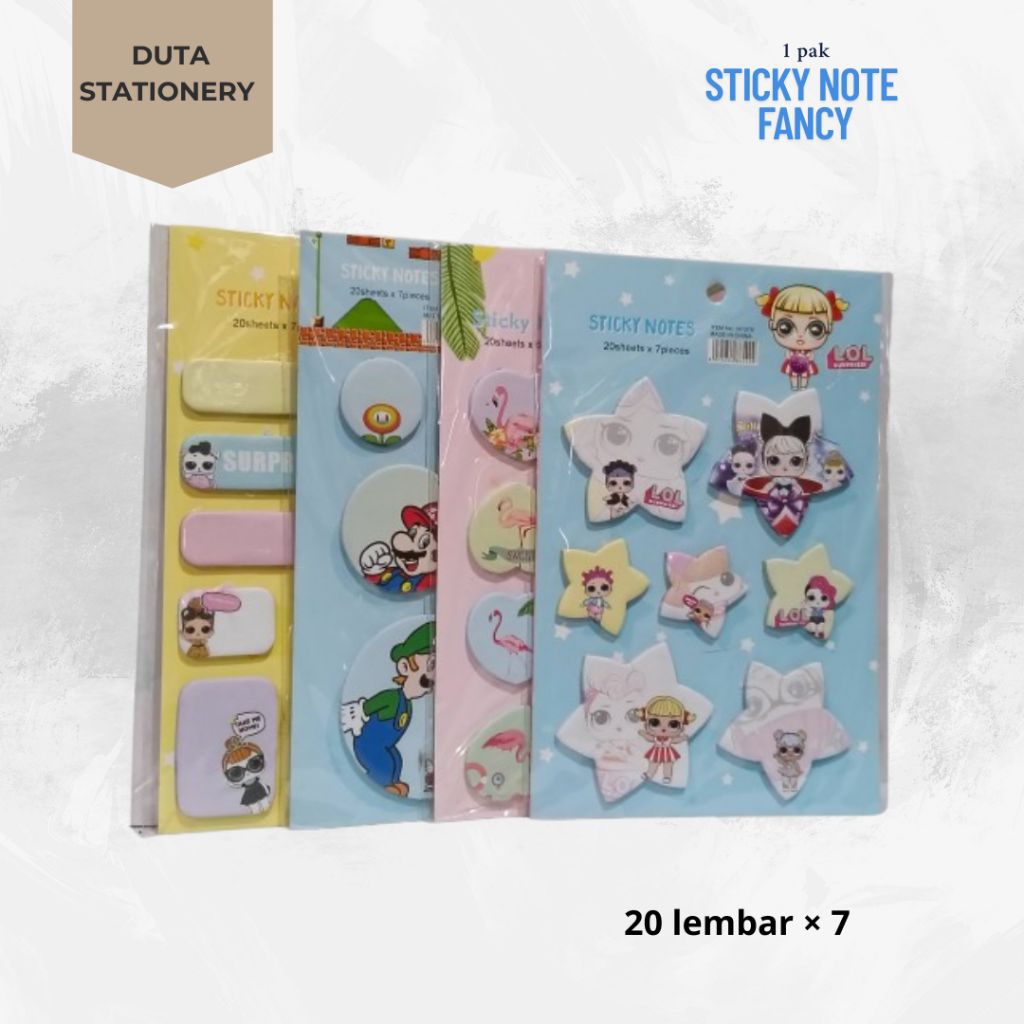 

STICKY NOTE FANCY || PENANDA KERTAS