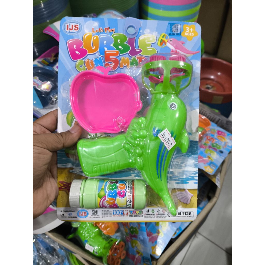 tembak bublle ikan 6mata B1128