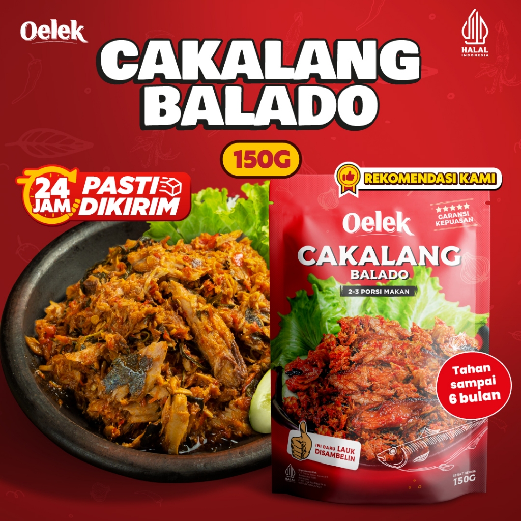 

Oelek Cakalang Balado Oelek/ Cakalang Suwir/ Ikan Cakalang