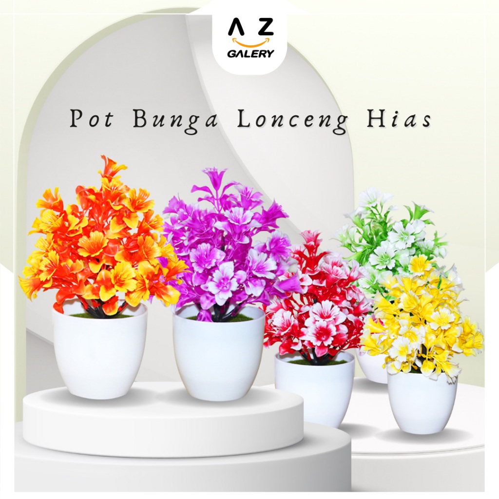 Tanaman Bunga Plastik Tanaman Hias Bunga Lonceng Dekorasi Rumah Artificial Flower Pajangan PBP27