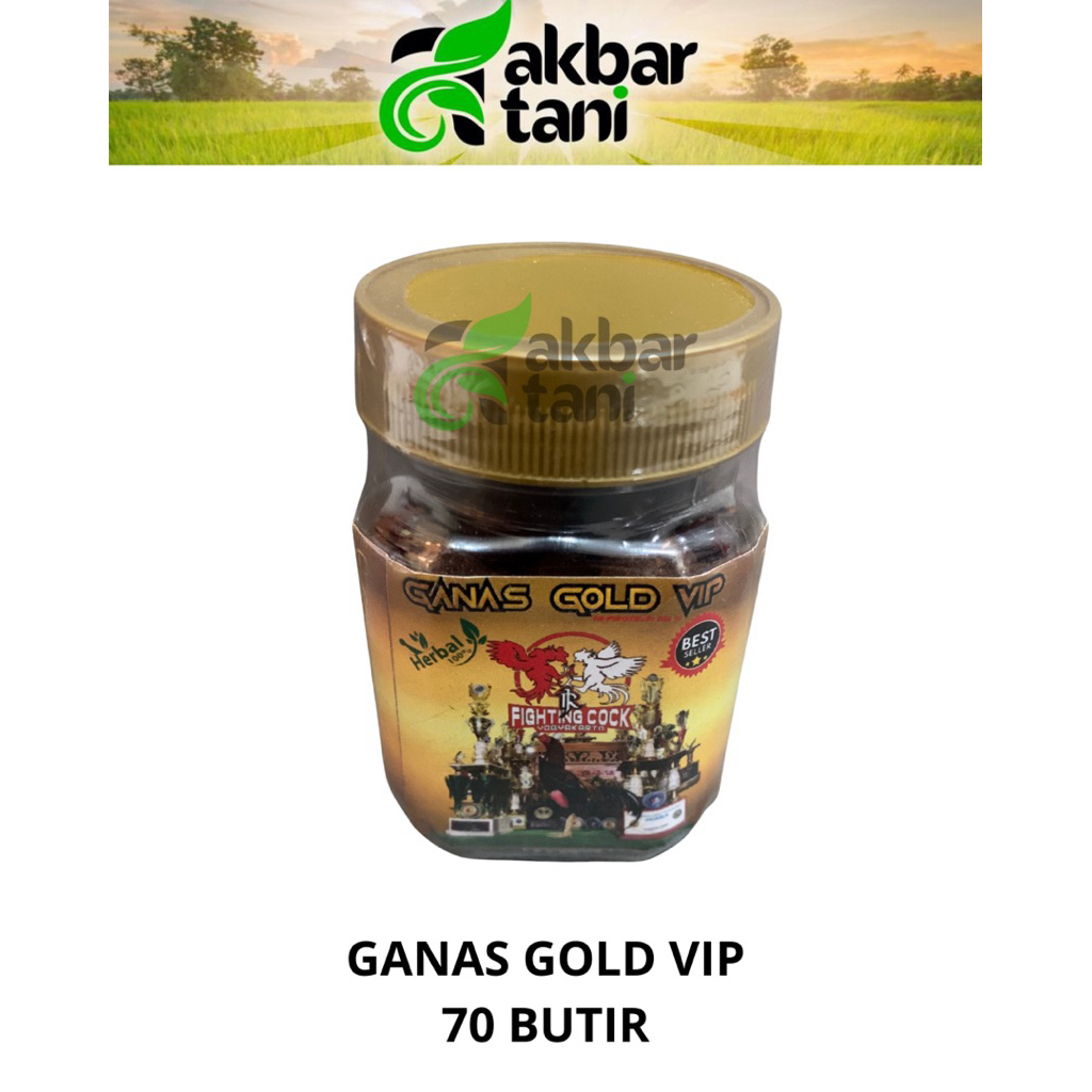 kamlang ganas gold vip isi 70 butir jamu ayam jago jamu ayam aduan gold