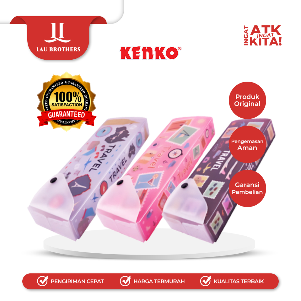 

JOYKO TEMPAT PENSIL PLASTIK PC-0719 (1PC)