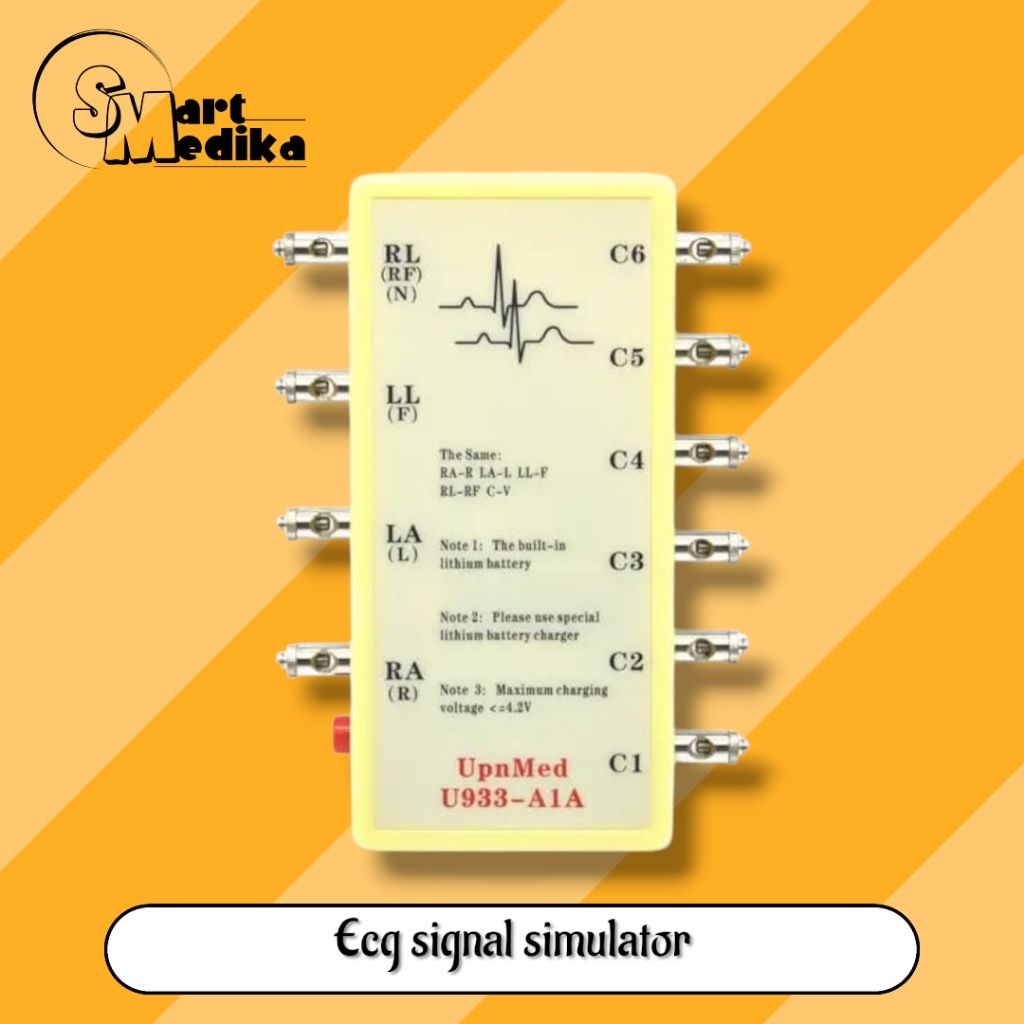ECG SIMULATOR SIGNAL GENERATOR / ECG SIMULATOR UPNMED U933-A1A