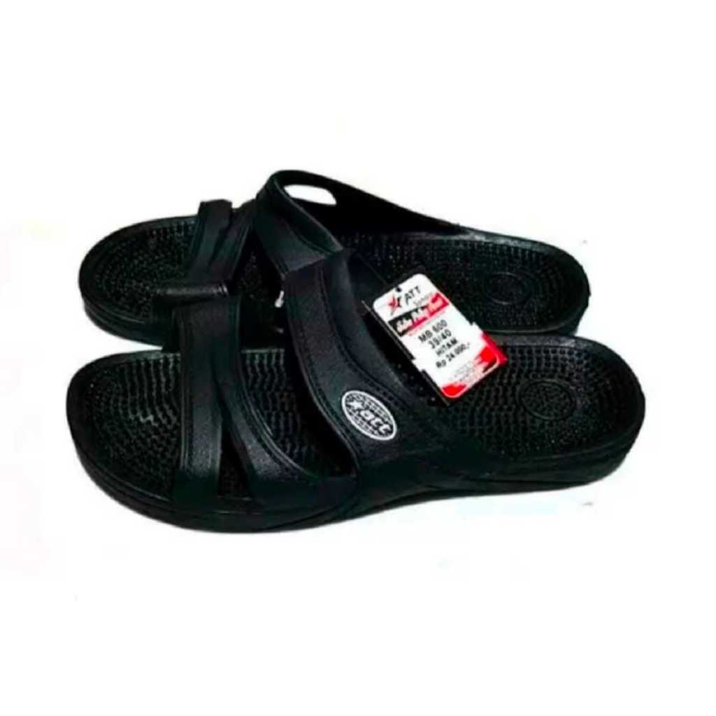 Sandal Karet Pria ATT sandal selop/mb600 pria sandal karet cowo/Anti air awet lentur