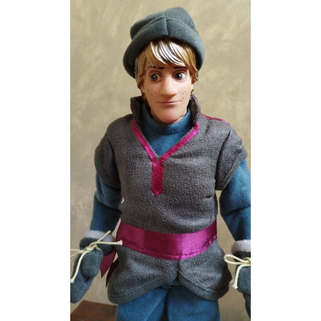 Frozen Kristoff Disney Store doll outfit lengkap
