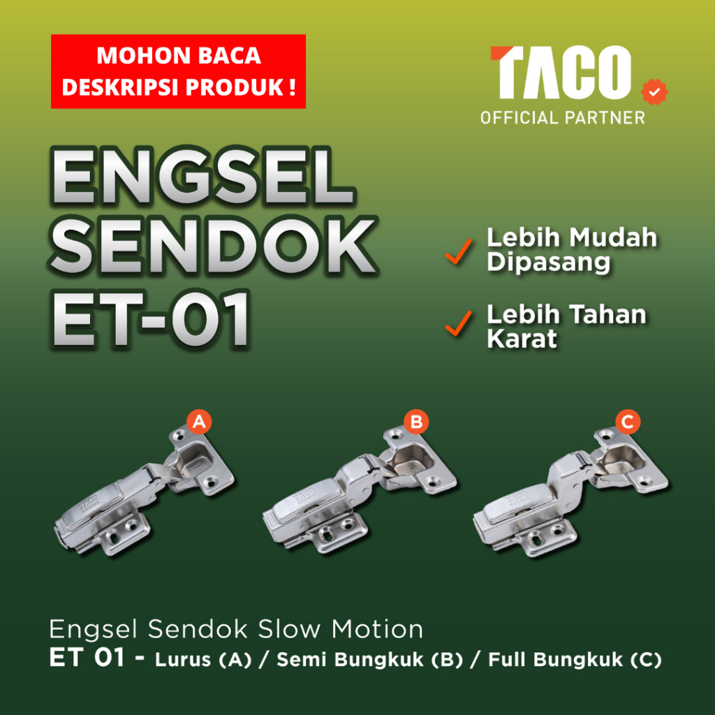 TACO Engsel Sendok Slow Motion ET - 01