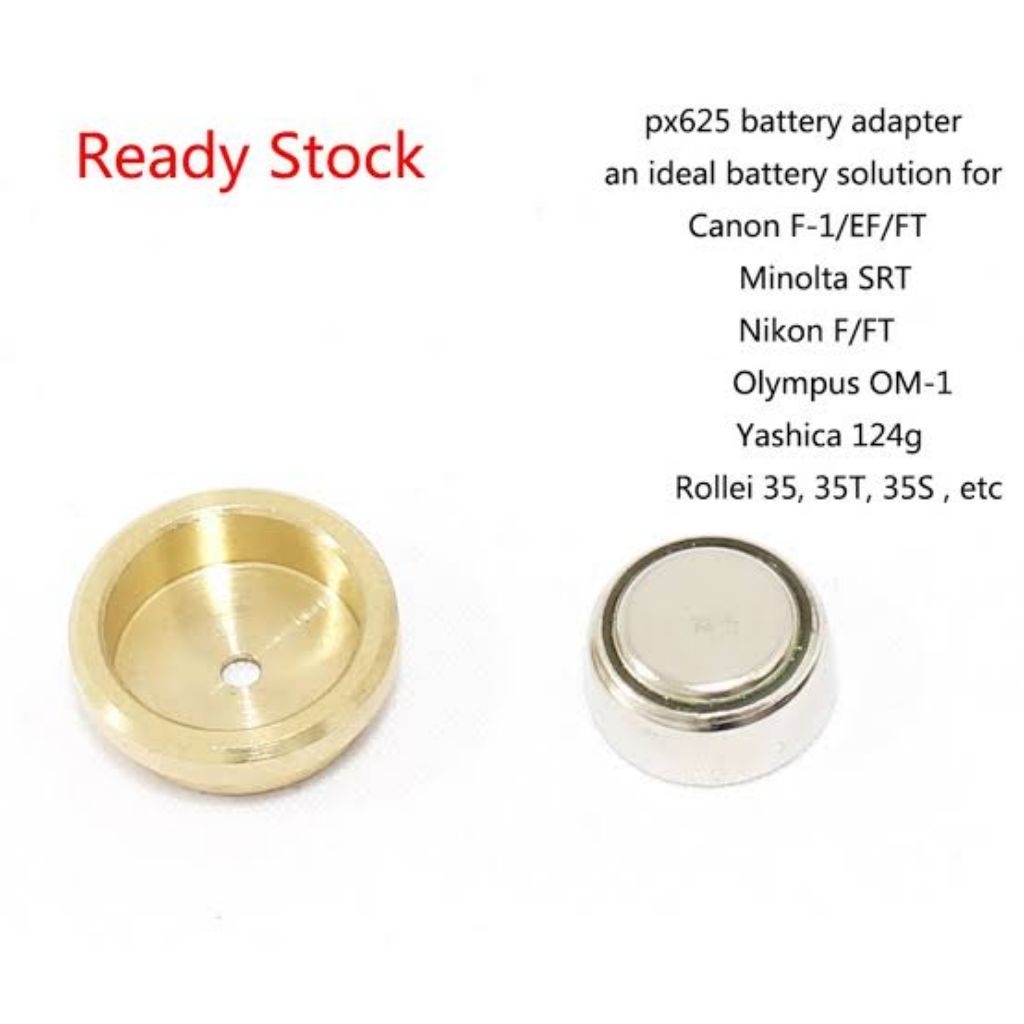 Mang_Usman Konverter / Adapter Baterai Px625 Lr44 To Px625 Adapter