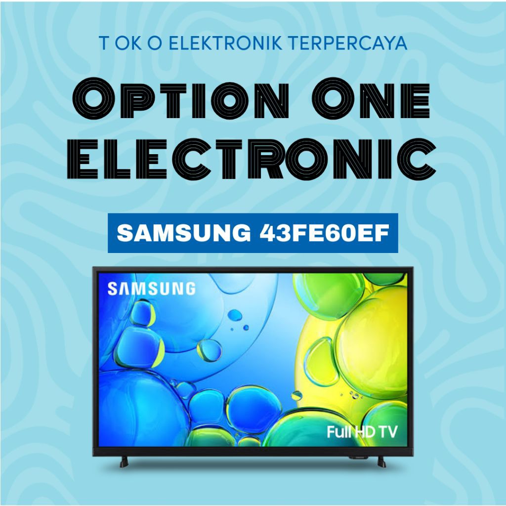 SAMSUNG 43FE60EF / 43FE60EFKXXD FULL HD SMART TV 43 inch 2025 series