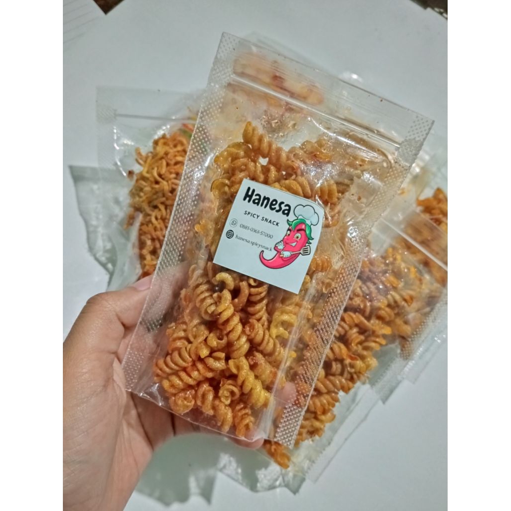 

Makaroni Spiral Pedas Manis