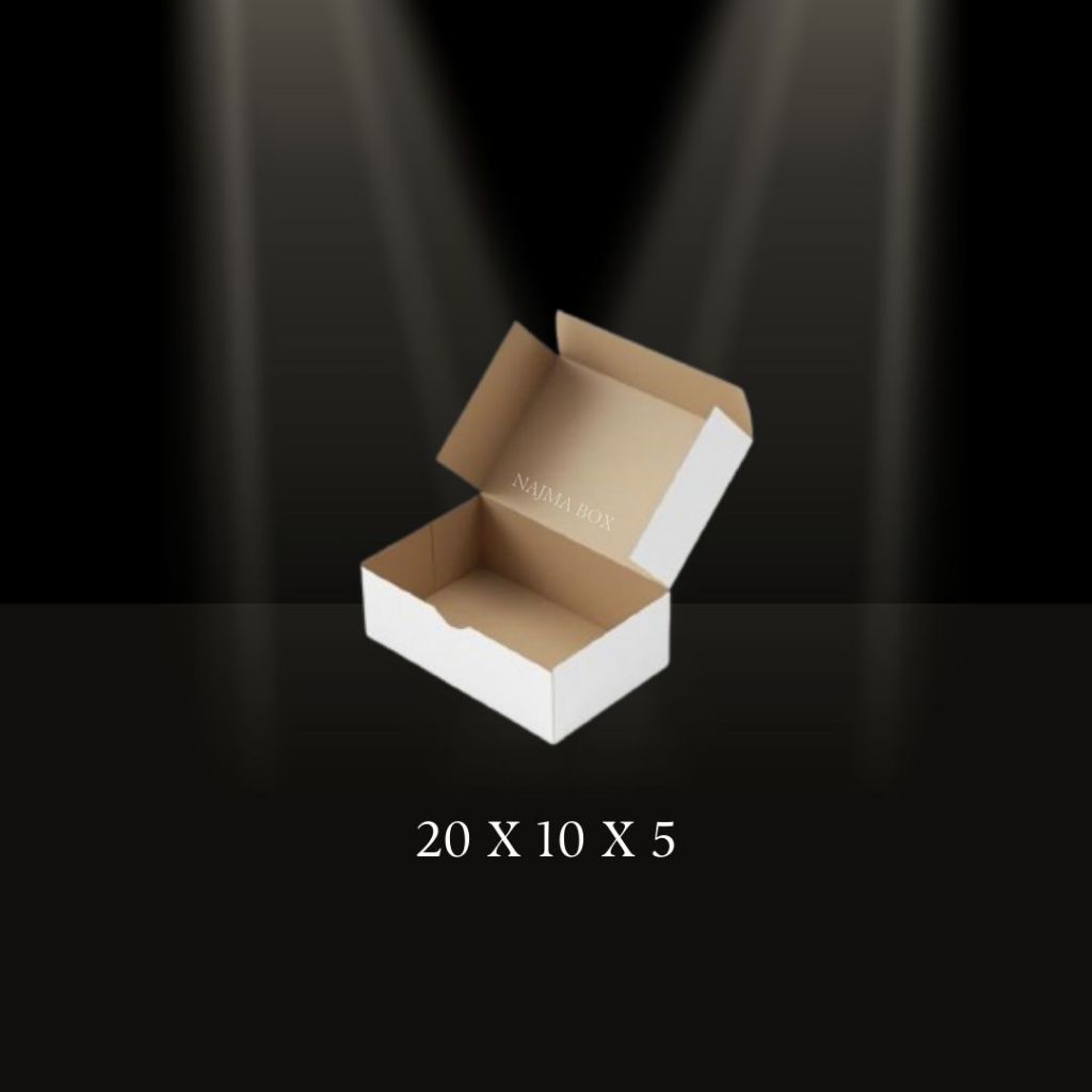 

BOX/KARDUS E flute Uk 25x20x5 cm