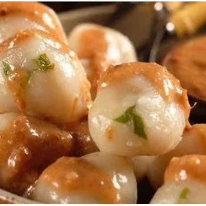 

Cilok Frozen Menak Murah Enak Bumbu Pecel Kacang 1 box isi 30 pcs mix sosis dan Jando Kuliner Khas Sumedang