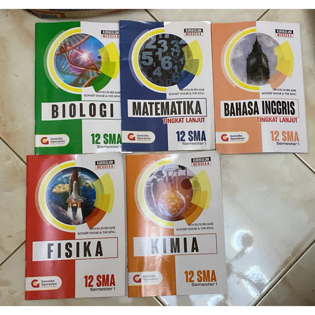 PRELOVED - buku koding ganesha operation - IPA - kelas 12