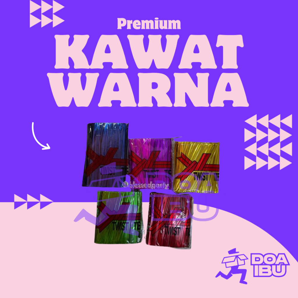 

(100 pcs) Kawat mas | tali kawat mas | kawat pengait | tali bingkisan | kawat pengikat sovenir