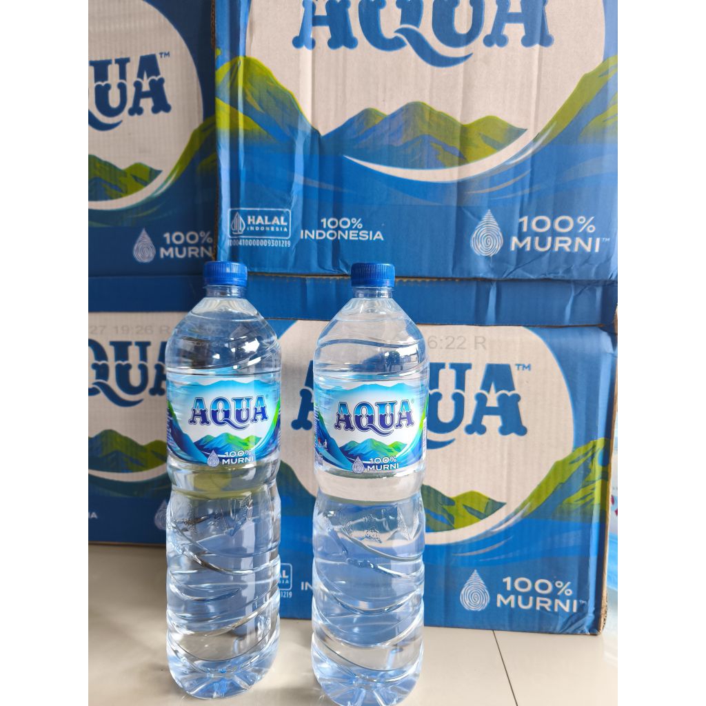 

Aqua Air mineral kemasan 1,5L 1Dus