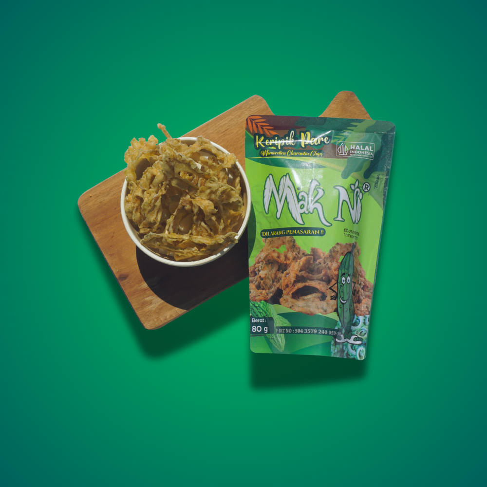 

Keripik Pare MakNi 80gram renyah kriuk kriuk