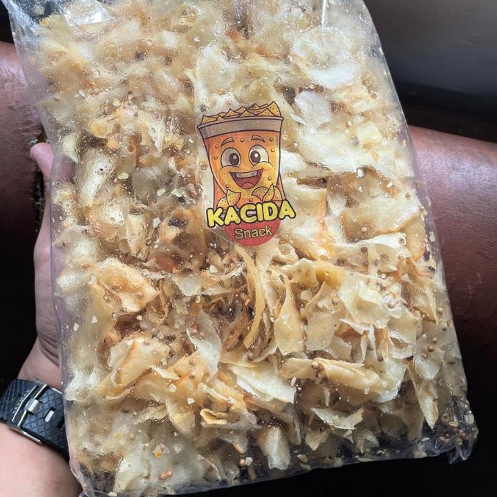 

Keripik Singkong Ketumbar Cemilan Gurih Asin Renyah