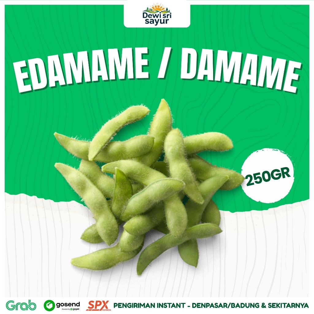 

Edamame / Damame 250gr – Dewi Sri Sayur