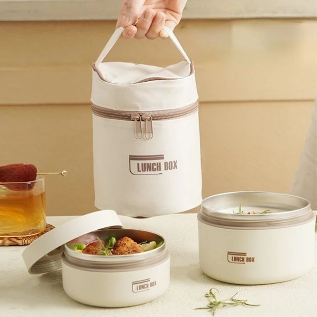 1 Set 304 Stainless Lunch Box / Lunch Box Stainless