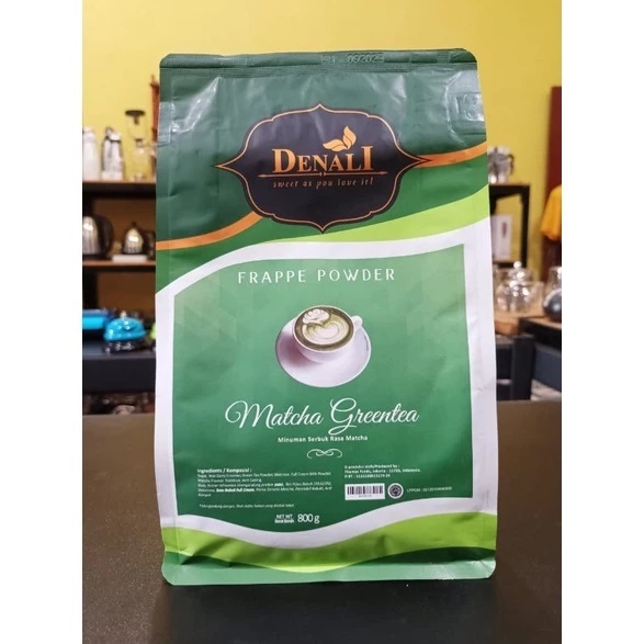 

Denali Powder Matcha Green tea 800 gr - Bubuk Perasa Teh Hijau