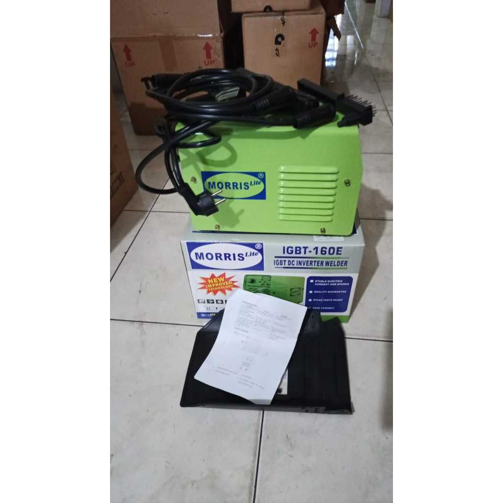Mesin las 160 Ampere inverter/trafo las 160 amp/mesin las inverter MORRIS 160 igbt