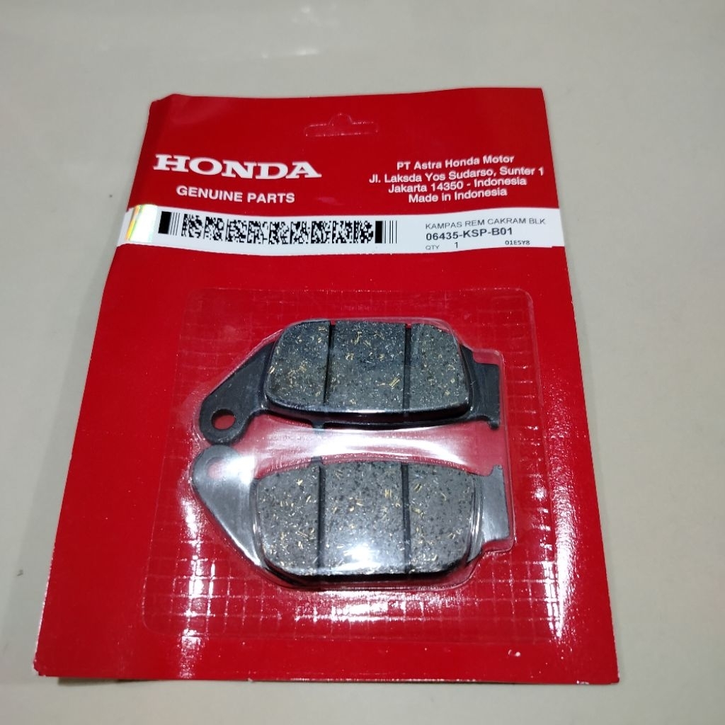 DISPAD REM CAKRAM PRODO REM CAKRAM KAMPASREM MOTOR MEGA PRO KSP HONDA (R)