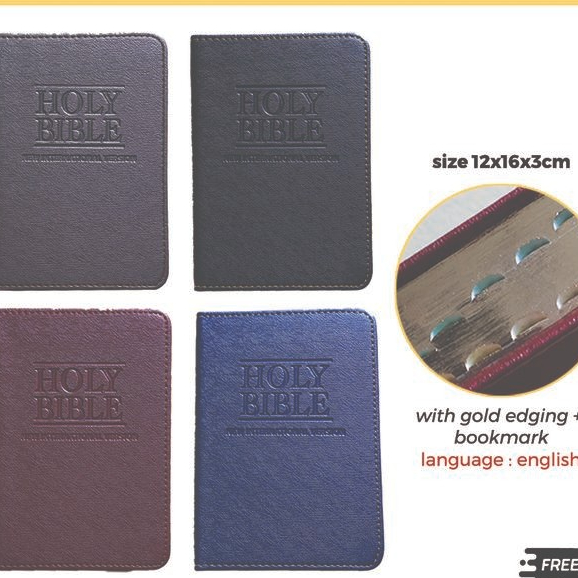 [Pustaka Baru] ALKITAB 034 HOLY BIBLE NIV COMPACT / Holy Bible