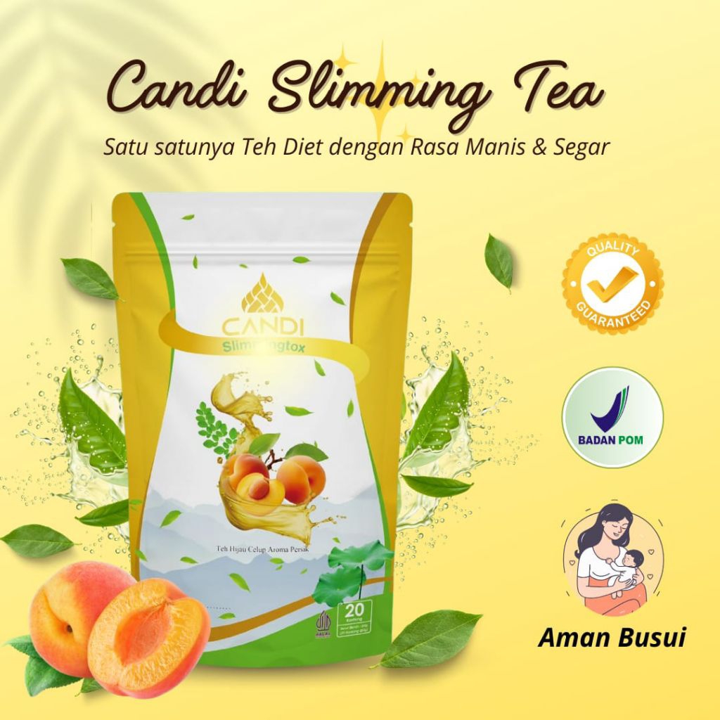 

TEH DIET MANIS SLIMMINGTOX CANDI BEAUTY 20 SASET