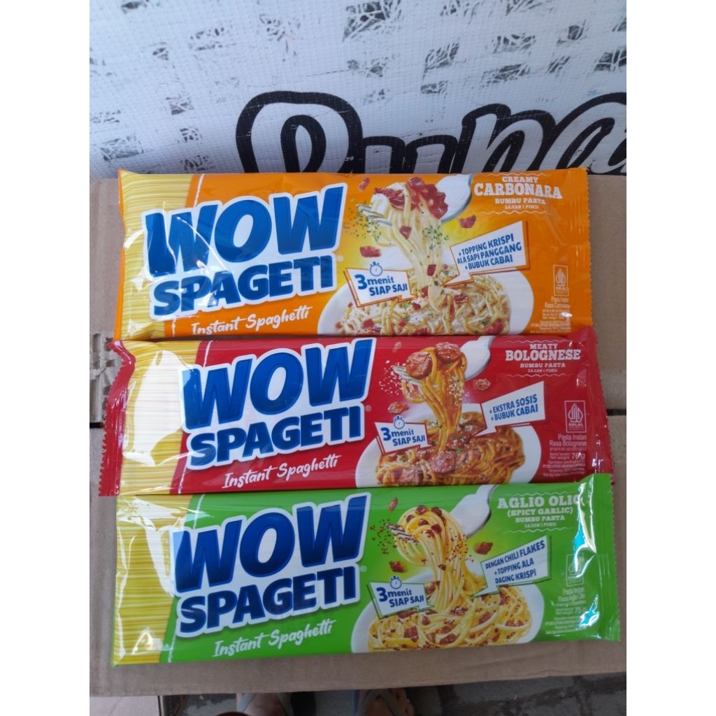 

wow spaghetti varian lengkap