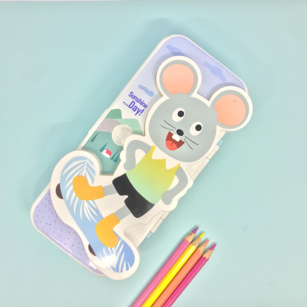 

Kotak Pensil Plastik 3D Fancy Rat 3169-19