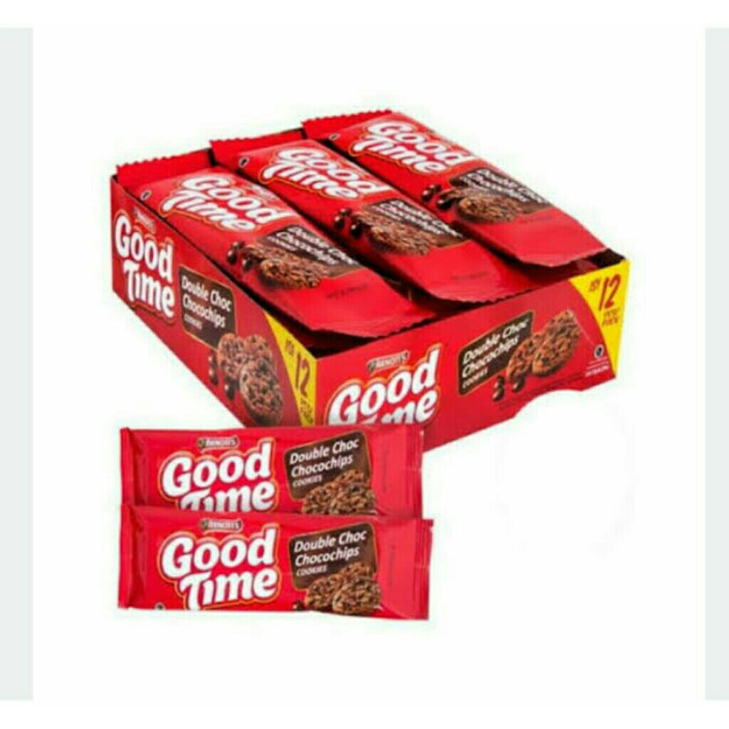 

Biskuit Good Time Baru 1 box isi 12 pcs - snack murah