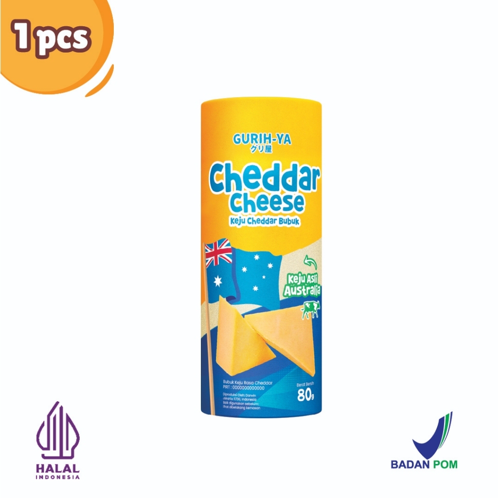 

[oddsolshop] pekanbaru/Gurih Ya Cheddar Cheese 40GR Bubuk Keju Cedar