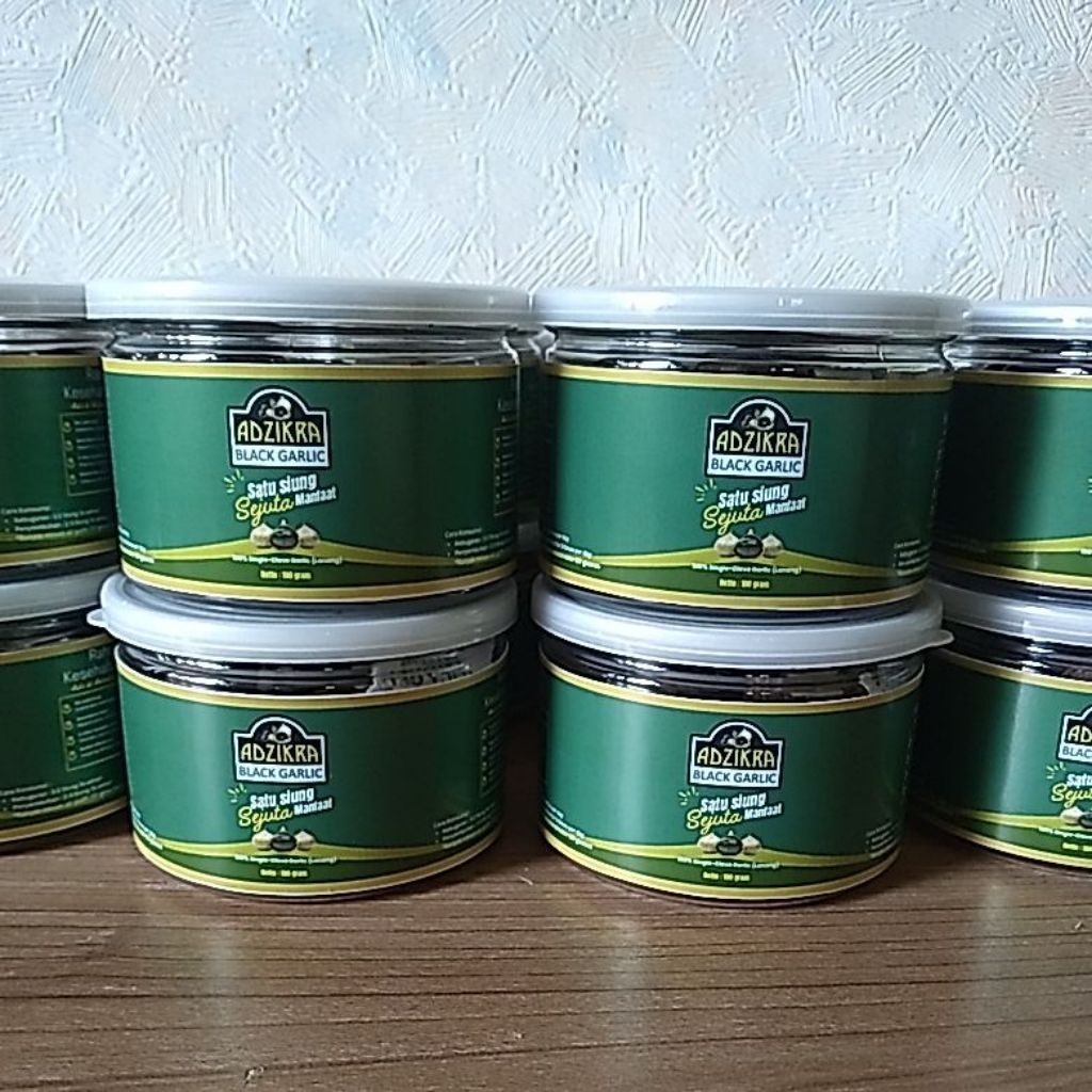 

Adzikra Black Garlic 100 Gram Premium Superfood