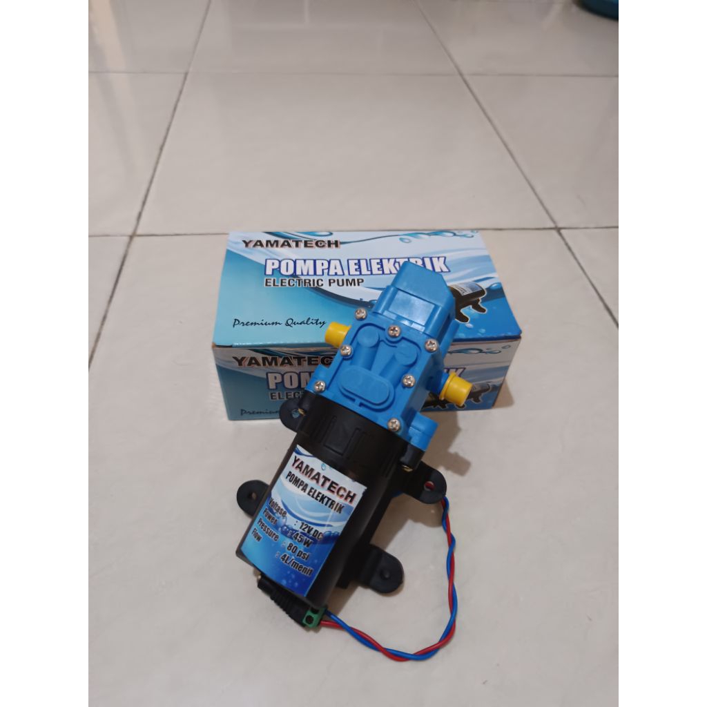 Pompa Air DC 12 v Cuci Steam AC Motor