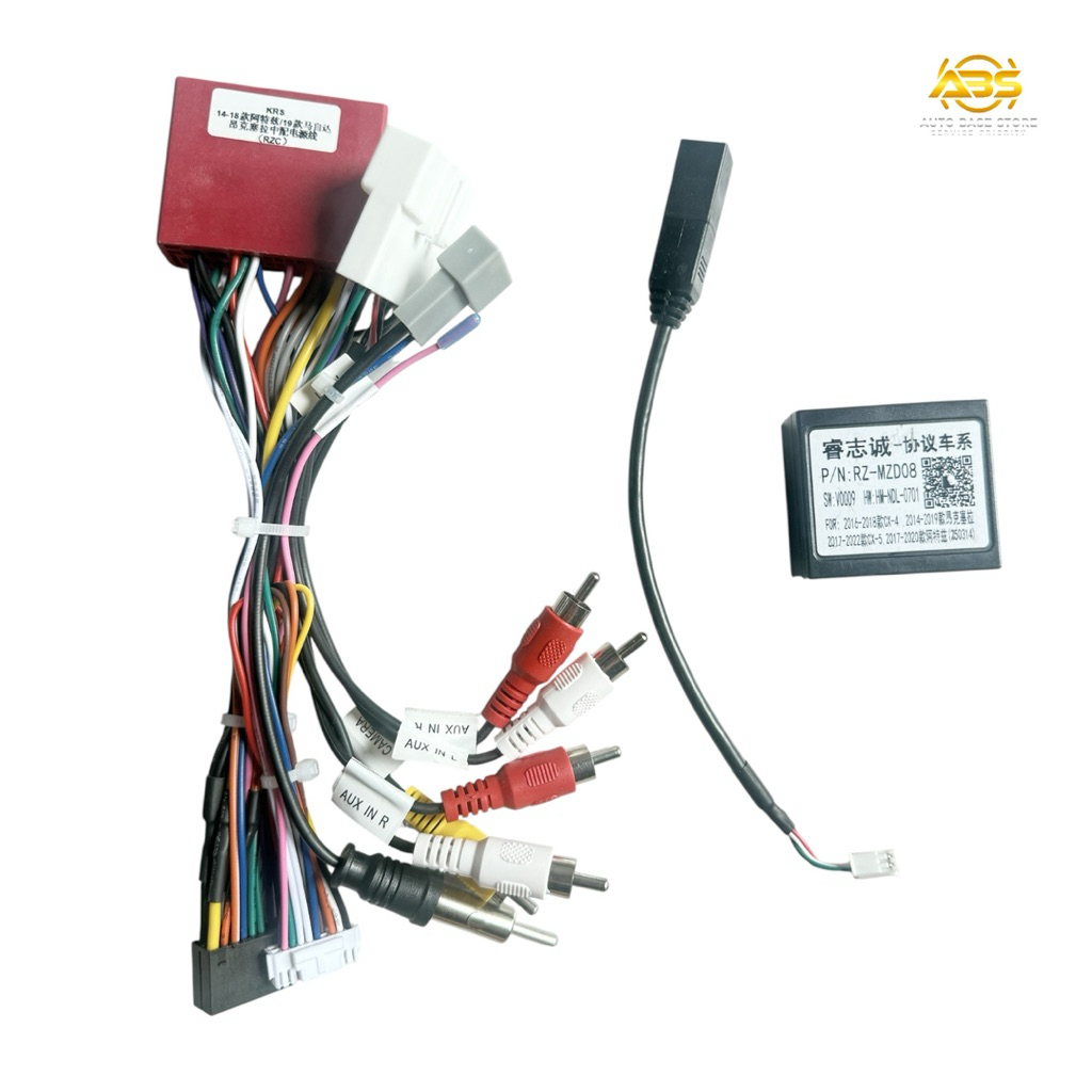 Soket Head Unit Canbus Mazda 3 6 axela atenza