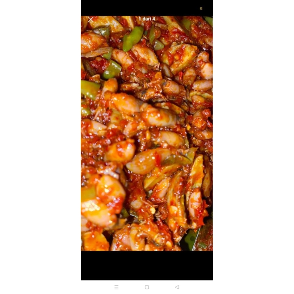 

sambal cumi mercon