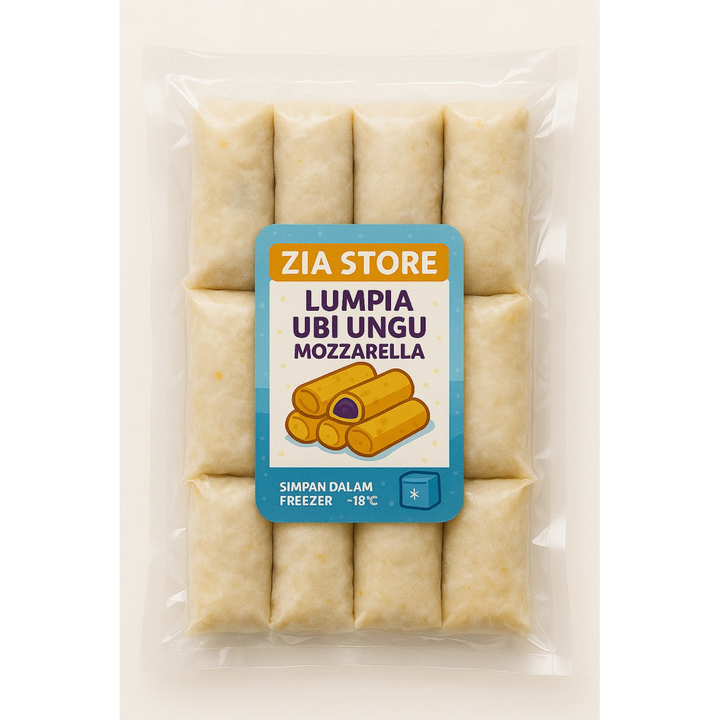 

Lumpia ubi ungu lumer isi 10 | Lumpia ubi keju | Lumpia ubi coklat