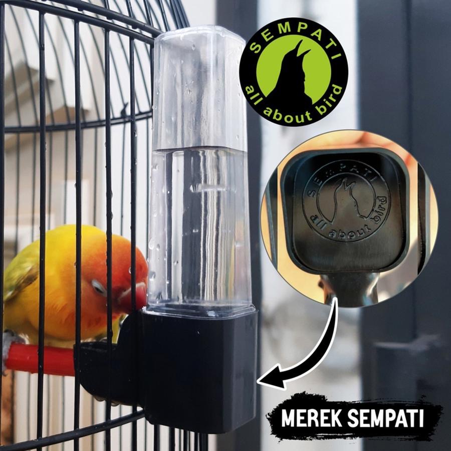 Tempat makan minum cepuk otomatis tabung burung lovebird kenari pleci toko cica murah
