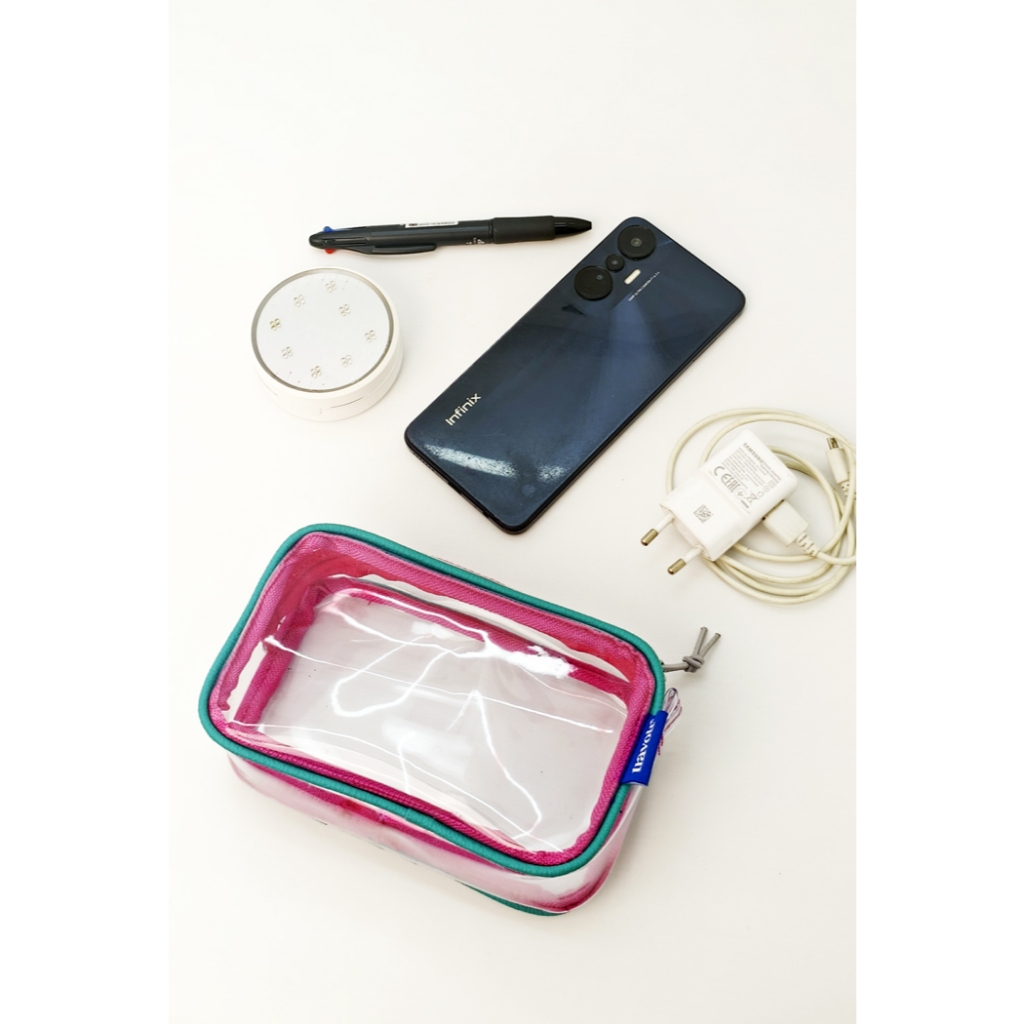Pouch Jelly Transparant - Travolt - Waterproof - PVC Pouch