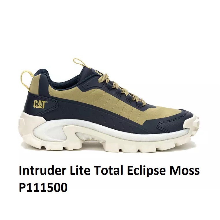 Sepatu Casual Caterpillar Original Intruder Lite Total Eclipse/Moss