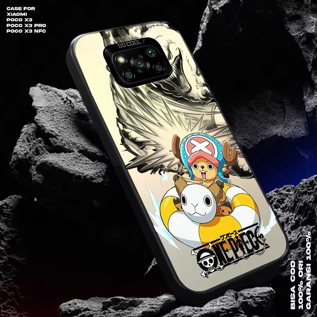 Case Xiaomi Poco X3 - X3 nfc - X3 Pro Casing Xiaomi Motif op Premium Matte Hard Casing - Case IMD - 