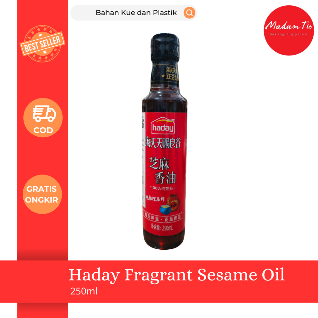 

Minyak Wijen Haday Fragrant Sesame Oil 250ml 1pcs