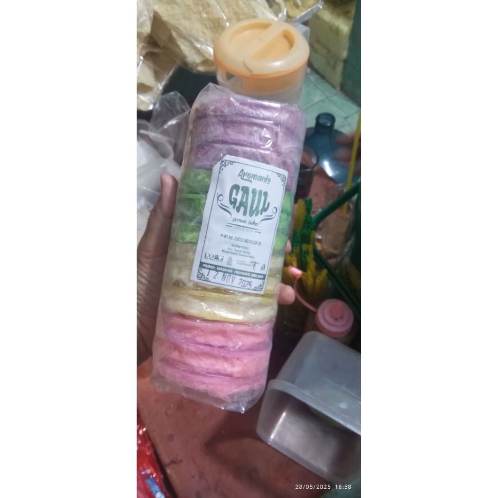 

cemilan rambut nenek aromanis 1 pack isi 12pcs