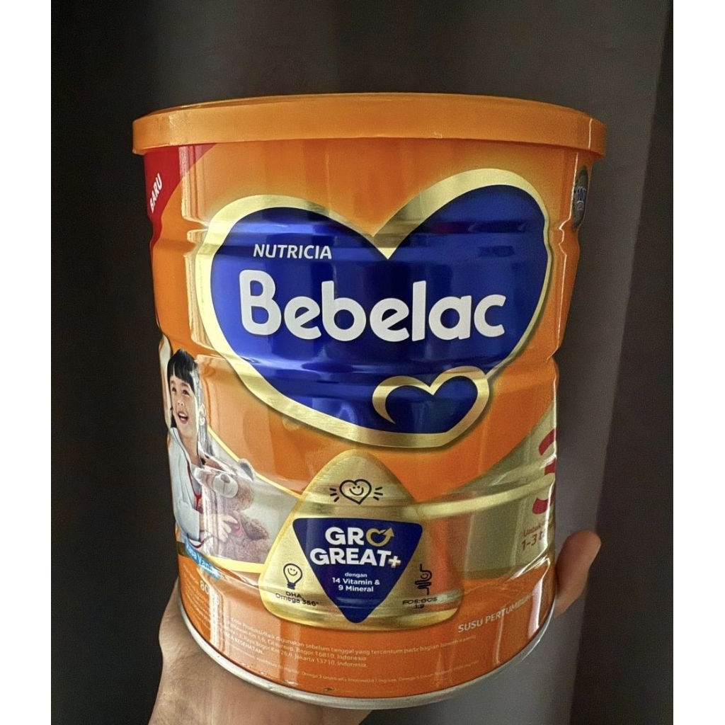 

Bebelac 3 Vanilla 800gr BARU