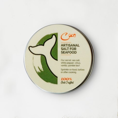 

Cuca Artisinal Salt for Seafood | Garam Organik | Oleh-Oleh | Hadiah | Bumbu Dapur