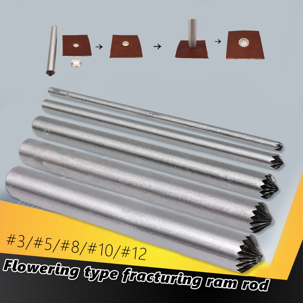 

5pcs/1set pembolong kulit set Stainless steel Hole Punch Tool Plong Kulit Pelubang Kulit