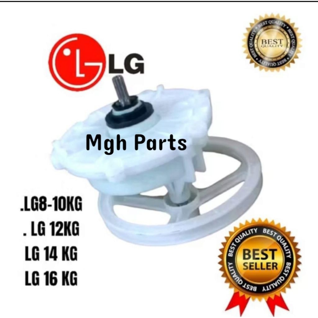 GEARBOX MESIN CUCI LG WP-700N WP710NB WP730N WP730NB WP610N PULLY MIRINH GIGI 11 HIGHT QUALITY